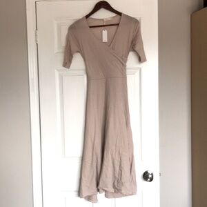 MICHELLE by Comune Colbert Pink Maxi Wrap Dress Size XS